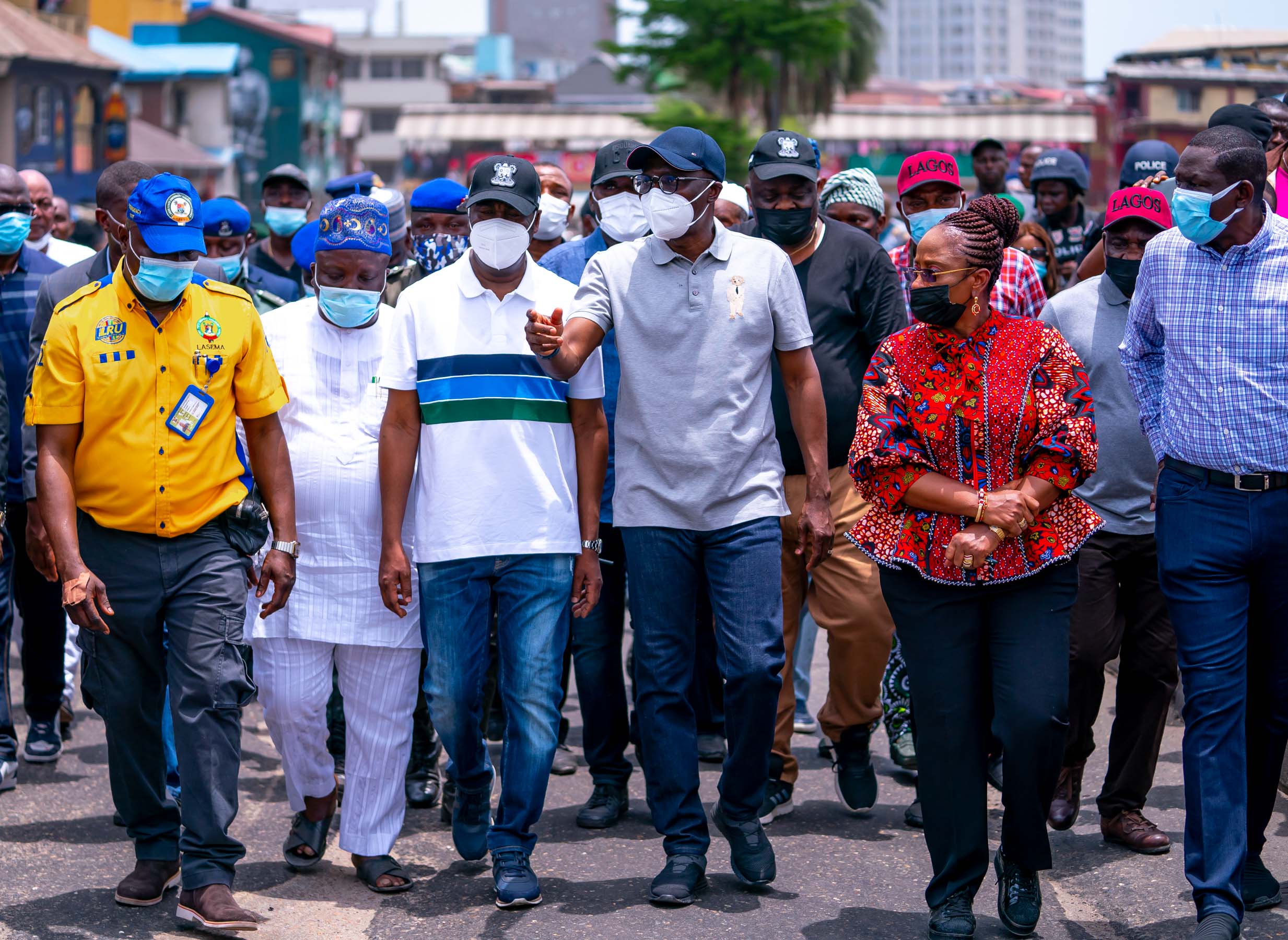 APONGBON BRIDGE FIRE: QUIT NOTICE TO TRADERS WILL NOT BE EXTENDED AFTER ULTIMATUM - SANWO-OLU